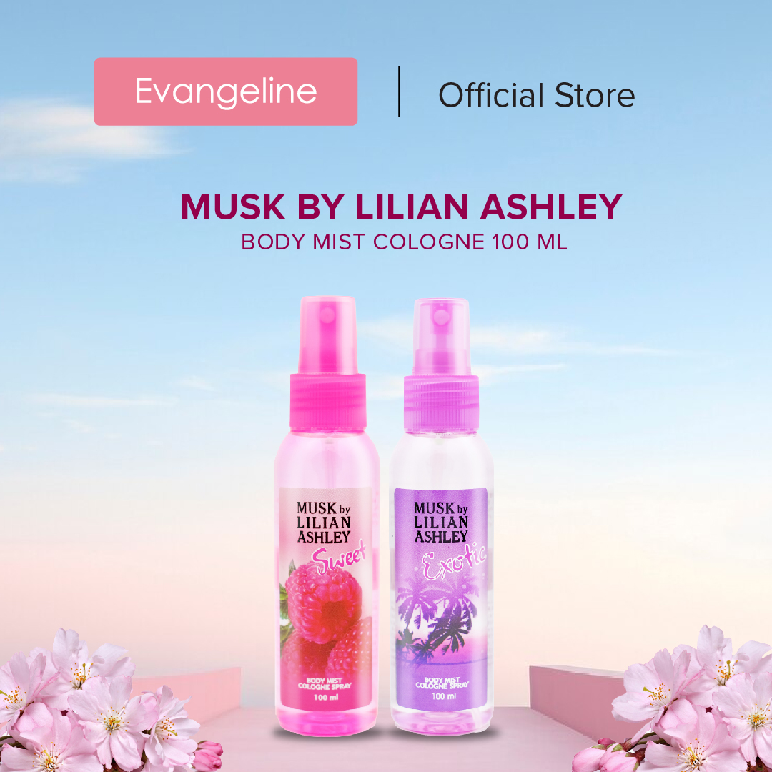 Musk By Lilian Ashley Body Mist Cologne 100ML